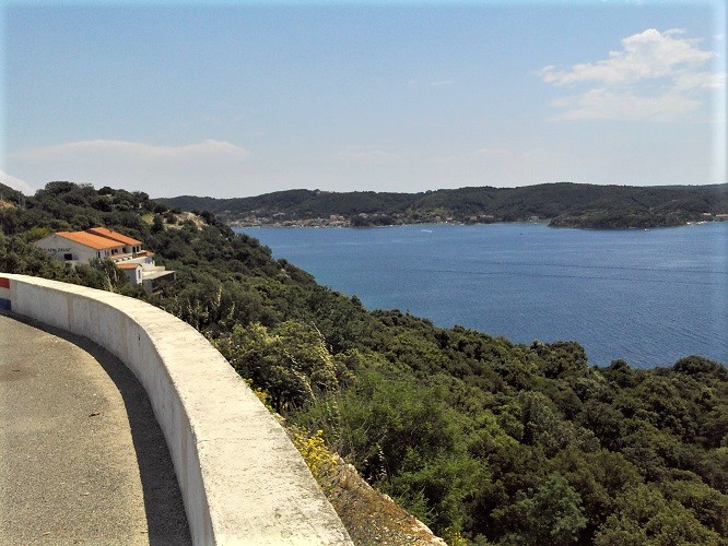 Kvarner INSEL RAB Aussichtspunkt an der Strasse Rab-Lopar 2.JPG