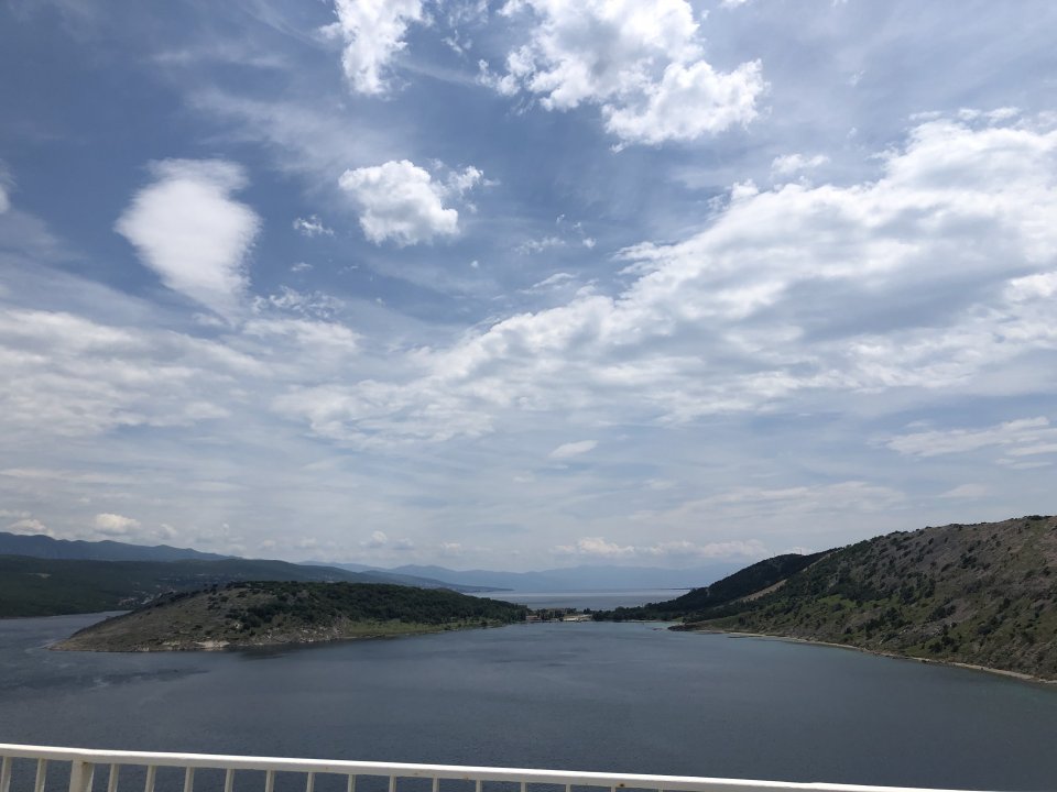 Kvarner : Krčki Most > zwischen Festland und Insel.