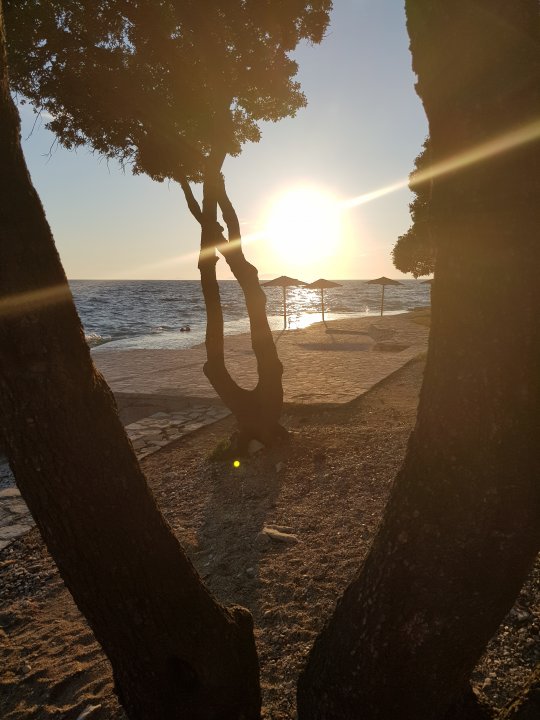 KVARNER: Novalja: Camping Strasko: Doppelter Durchblick