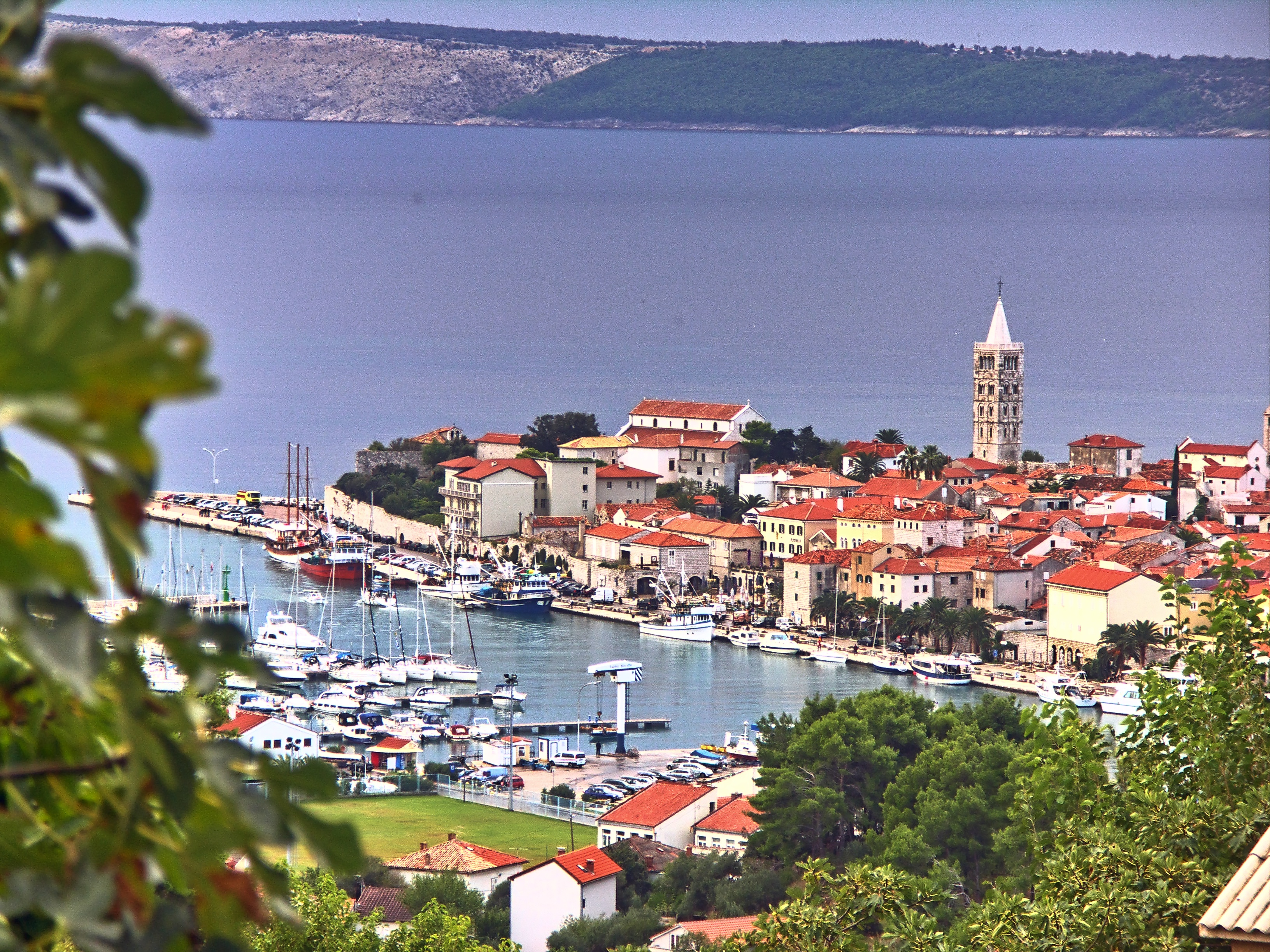 Kvarner: RAB Stadt > Panorama