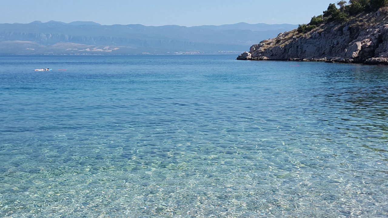 Kvarner: VRBNIK/Krk> Strand Potovosce