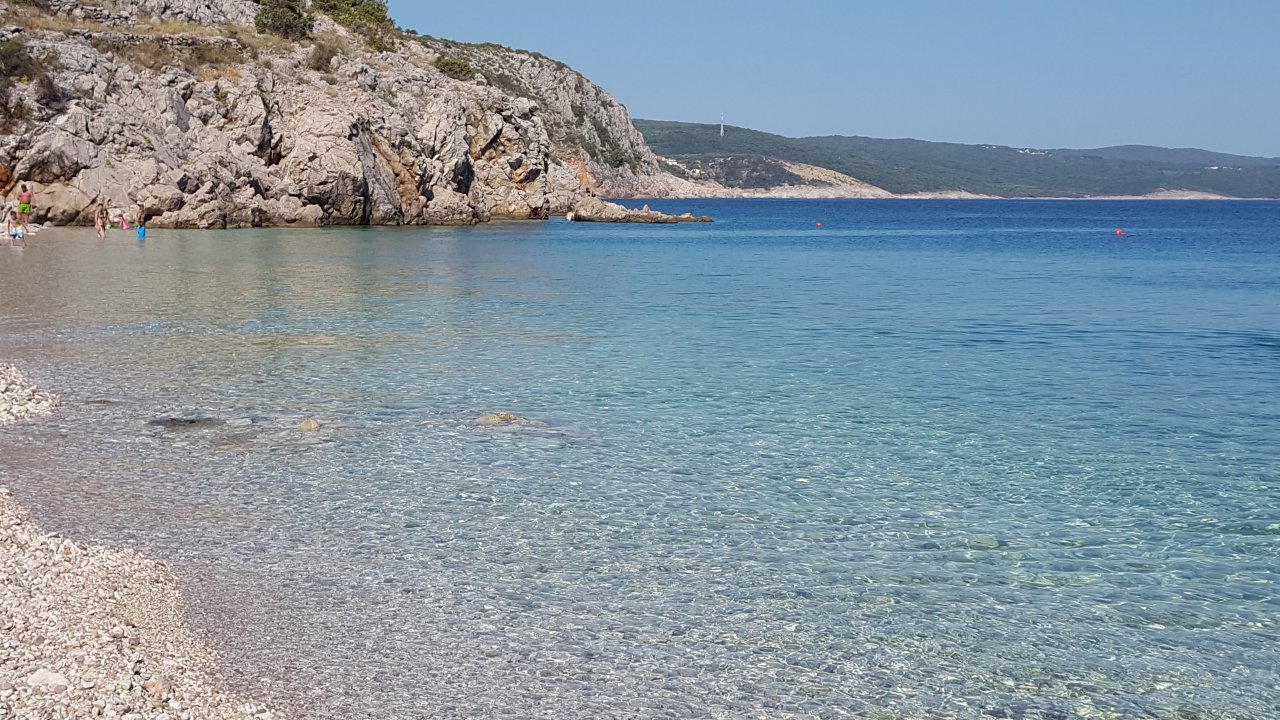 Kvarner: VRBNIK/Krk> Strand Potovosce