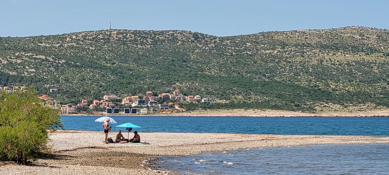 Norddalmatien: Seline > Strand