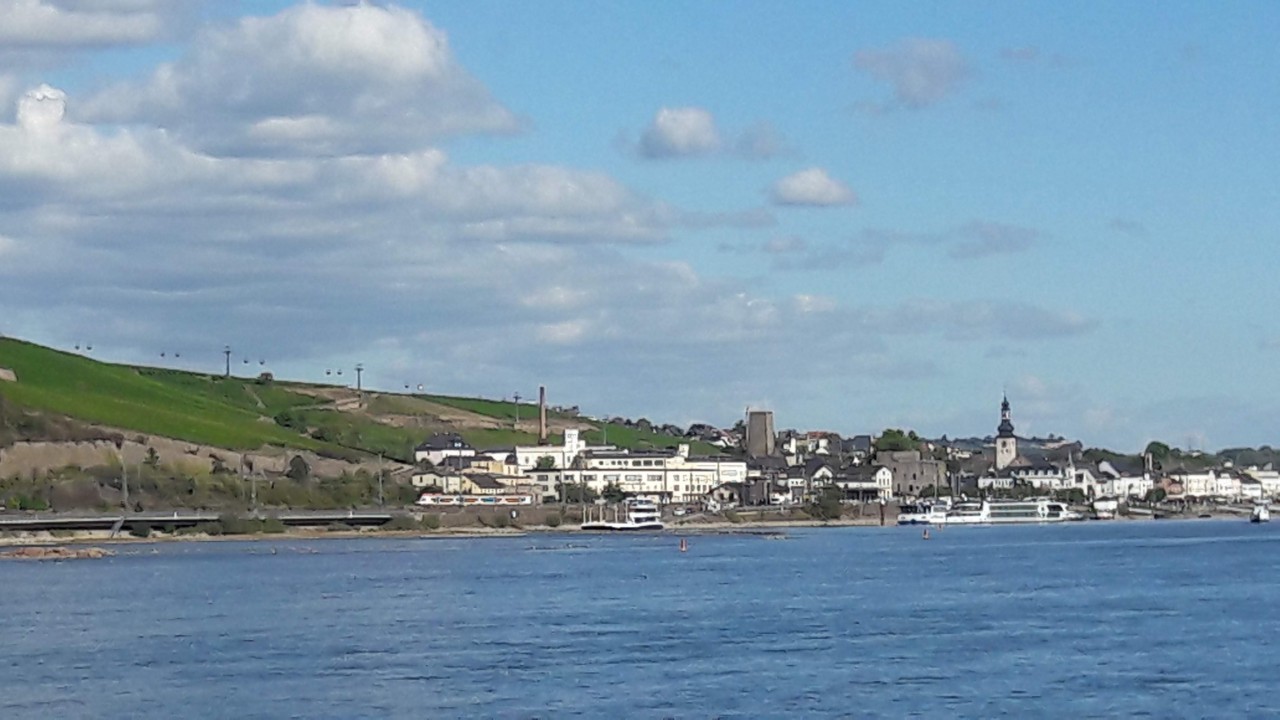 Rheinblick nach R├╝desheim mit Asbach Uralt.jpg